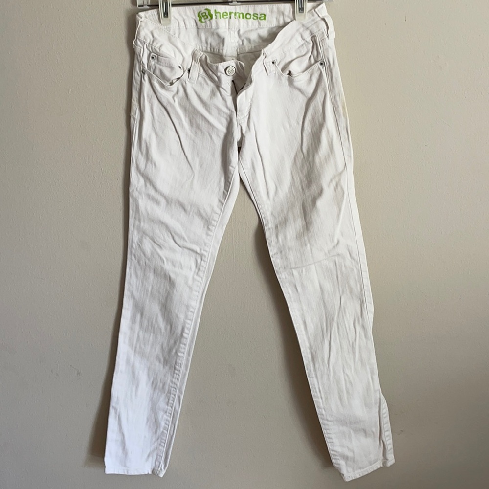 Women's White Skinny Jeans